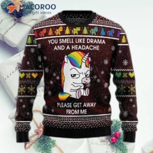 Funny Unicorn Ugly Christmas Sweater