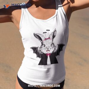 funny vampire bunny rabbit dracula halloween costume kids shirt scary birthday gifts tank top 2