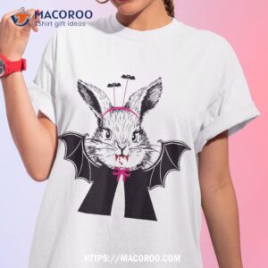 funny vampire bunny rabbit dracula halloween costume kids shirt scary birthday gifts tshirt 1