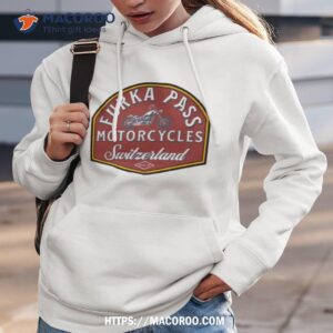 furka pass badge switzerland motorcycles shirt hoodie 3