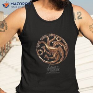 game of thrones iron anniversary dragon logo shirt tank top 3