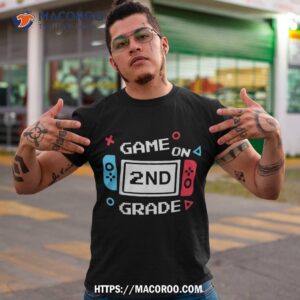 Game On 1st Grade Back To School First Grade Level Unlocked Shirt