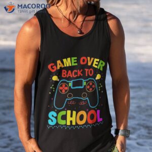 game over back to school shirt tank top