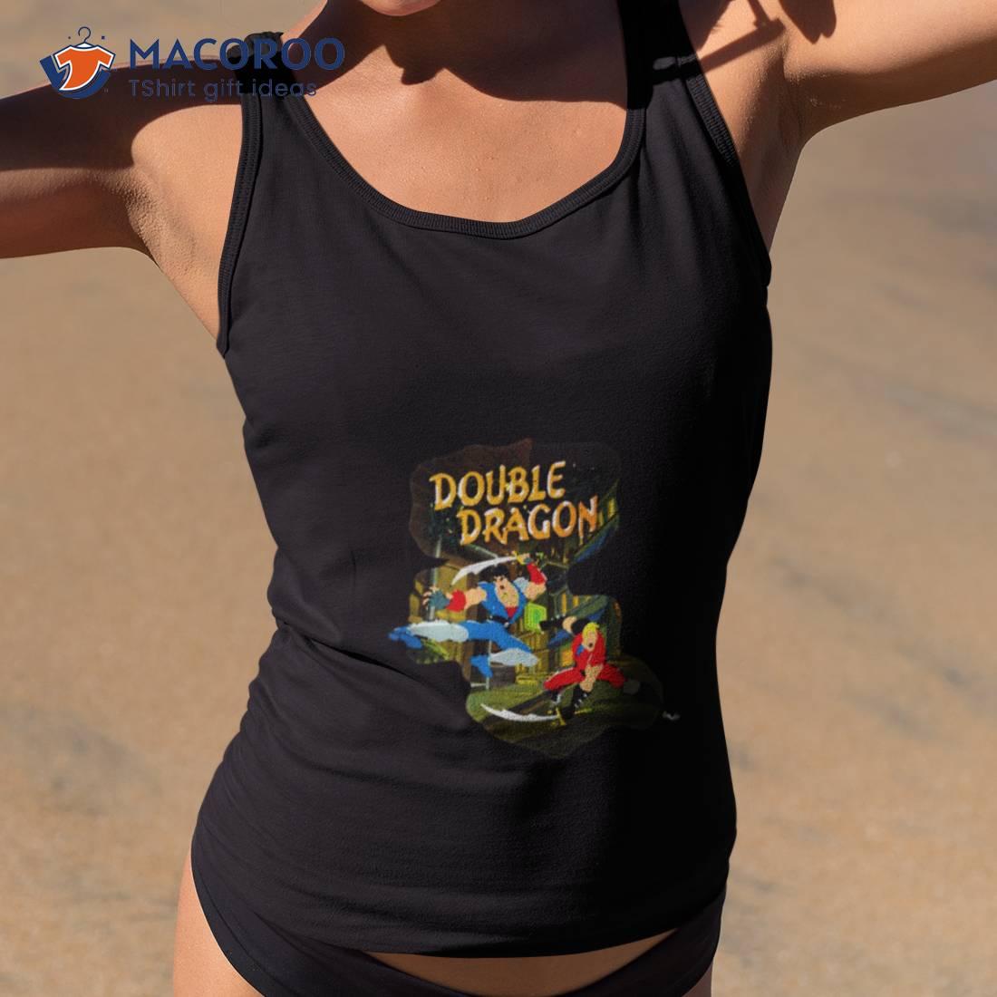 Game Scene Design Double Dragon Shirt Game Scene Design Double Dragon Shirt