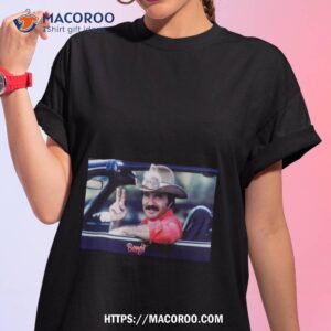 Gardner Minshew Burt Reynolds In Smokey And The Bandit Greeting Shirt