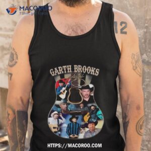 garth brooks guitar signature shirt tank top