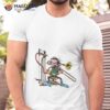 Gaston Lagaffe Cartoon Color Big Ben Shirt
