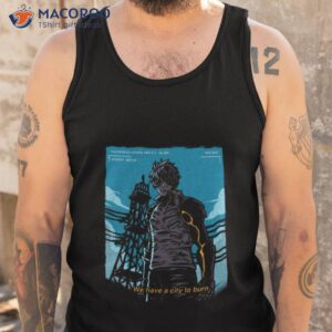 genos cyberpunk new design shirt tank top