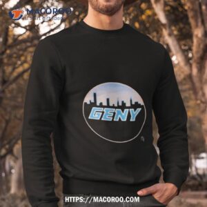 geny neon logo shirt sweatshirt