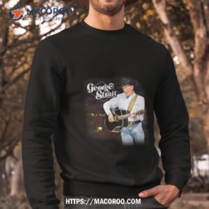 george strait 2023 black photo tour shirt sweatshirt