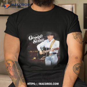 George Strait 2023 Black Photo Tour Shirt