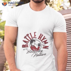 georgia bulldog battle hymn of the bulldog nation ringer 2023 shirt tshirt