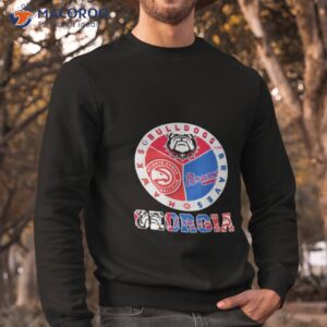 georgia bulldogs braves hawks city champions t shirt sweatshirt