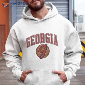 georgia bulldogs retro basketball shirt hoodie