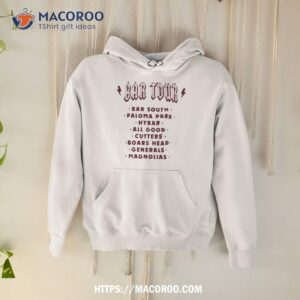 Georgia Bulldogs Uga Bar Tour Shirt