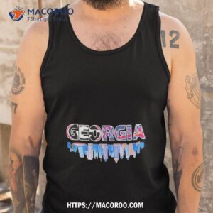 georgia skyline sports teams retro shirt tank top