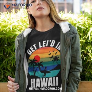 get lei d in hawaii aloha hawaii palm beach surfboard surf shirt tshirt 4