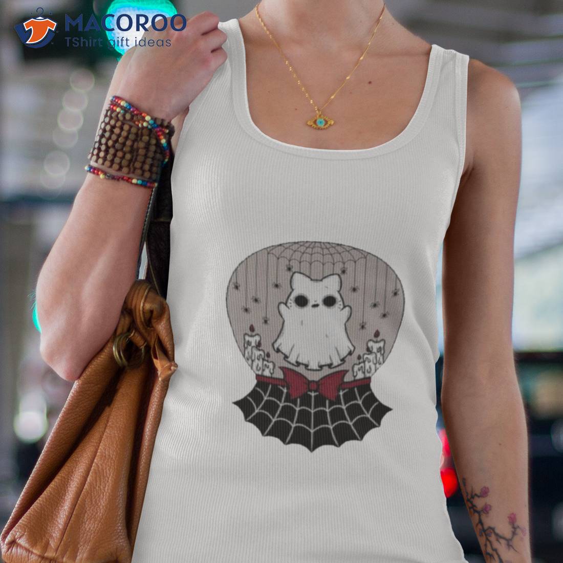 Ghost Cat Crystal Ball Shirt Ghost Cat Crystal Ball Shirt