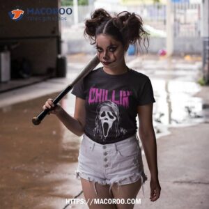 ghost face chillin shirt tshirt 2
