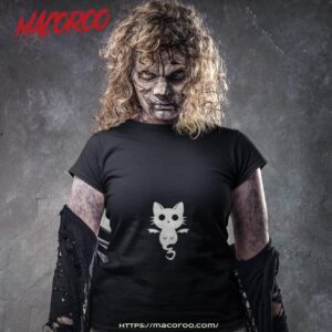 Ghost Kitty Bat (white) Shirt