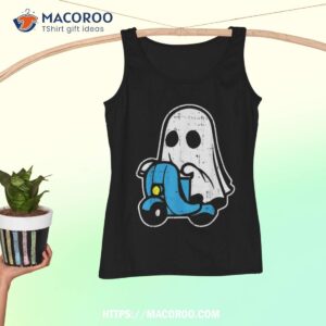 ghost riding motorcycle halloween costume ghoul spirit rider shirt halloween presents tank top