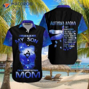 gift for mom with autism hawaiian shirt 0 1