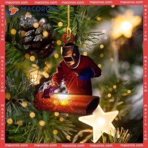 Gift For Welder: Car Custom-shaped Christmas Acrylic Ornament