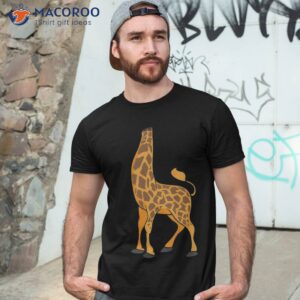 Giraffe Halloween Costume Shirt | Cool Animal Dress-up Gift