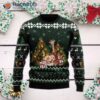 Giraffe Holiday Ugly Christmas Sweater