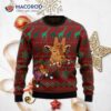 Giraffe Winter Ugly Christmas Sweater