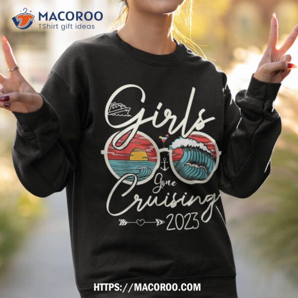 Girls Gone Cruising 2023 Girls Matching Cruise Squad Shirt