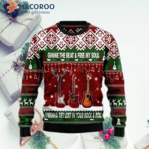 Give Me The Beat And Free My Soul, Ugly Christmas Sweater.