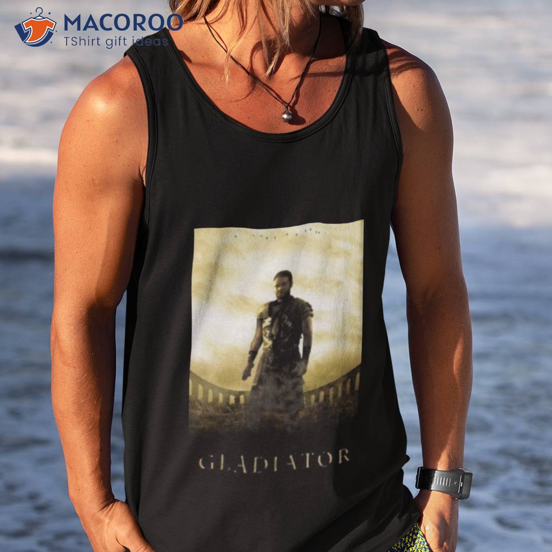Gladiator Movie Russell Crowe Actor Shirt Gladiator Movie Russell Crowe Actor Shirt