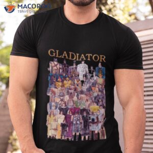 gladiator team graphic shirt tshirt