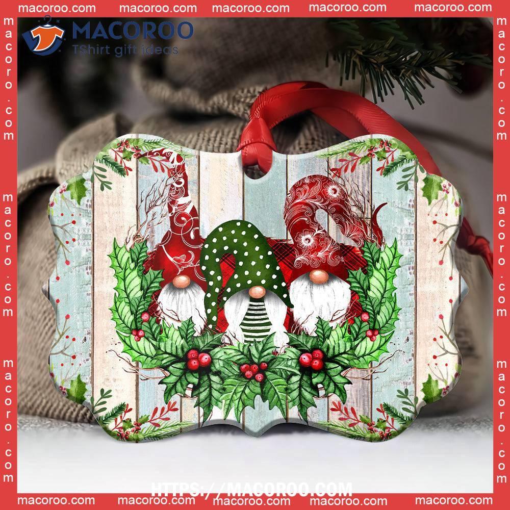 Gnome Love Christmas Metal Ornament, Diy Gnome Ornaments 1 Gnome Love Christmas Metal Ornament, Diy Gnome Ornaments