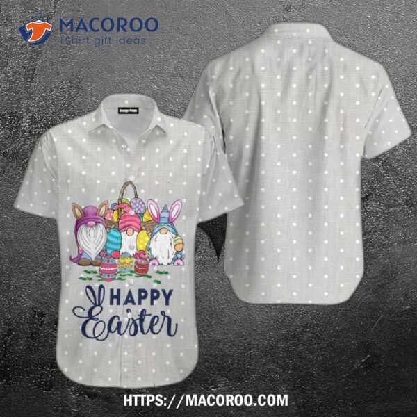 Gnomes Happy Easter Hawaiian Shirt