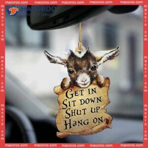 Goat Lover Custom-shaped Christmas Acrylic Ornament