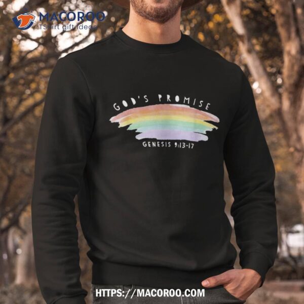 God&acirc;€™s Covenant Genesis 913 Christian Rainbow Jesus Christ Shirt