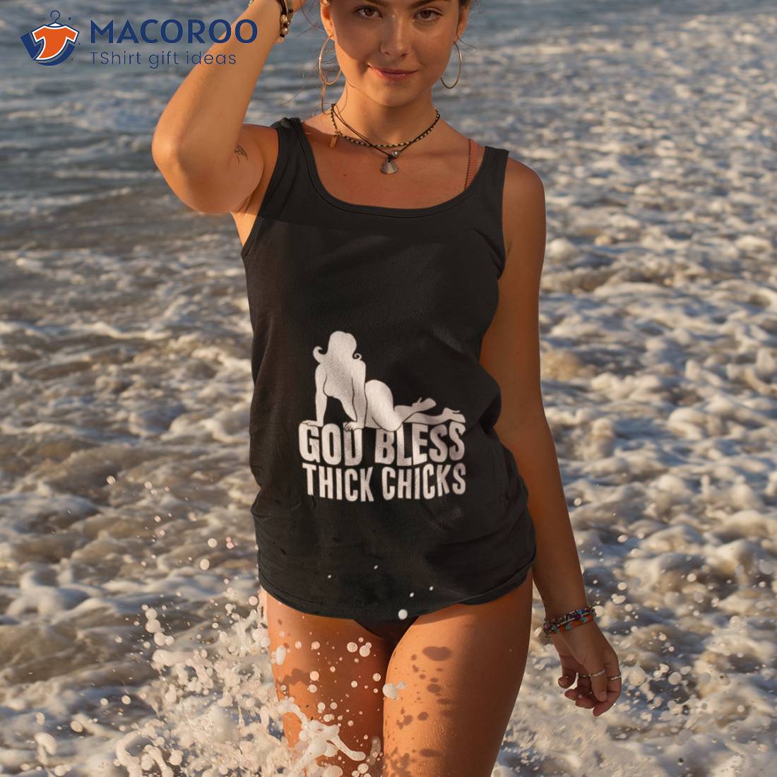 God Bless Thick Chicks Shirt God Bless Thick Chicks Shirt