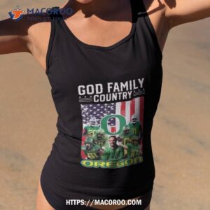 god family country oregon ducks usa flag 2023 shirt tank top 2