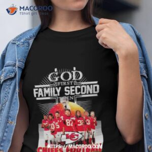 God First Family Second Then Kansas City Chiefs Players Football 2023 Shirt