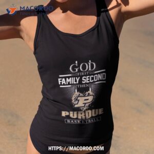 God First Family Second Then Purdue Boilermakers Football Logo Heart 2023 Shirt