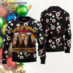 God Is Great Ugly Christmas Sweater