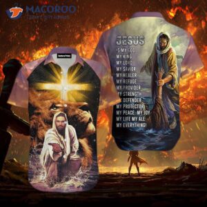 god is here when your world falling apart hawaiian shirts 0