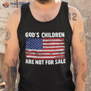 god s children are not for sale american flag christian shirt tank top