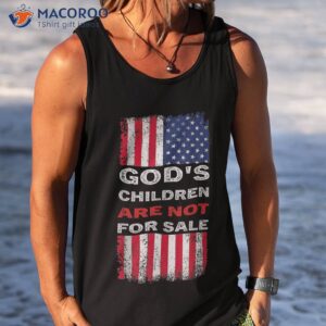 god s children are not for sale american flag shirt tank top