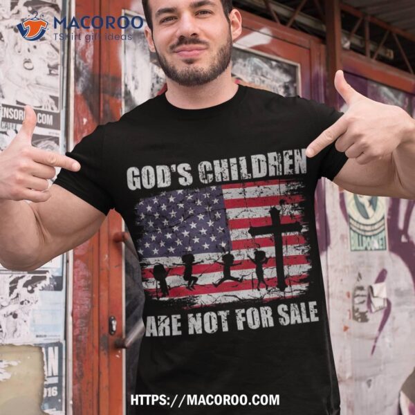 God’s Children Are Not For Sale Christ Christian Vintage Shirt