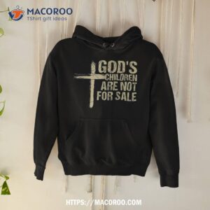 god s children are not for sale cross christian vintage shirt hoodie