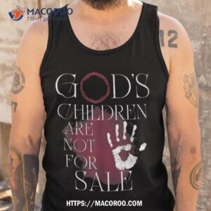 god s children are not for sale for children family shirt tank top