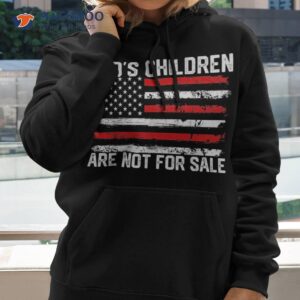 god s children are not for sale funny shirt hoodie 2